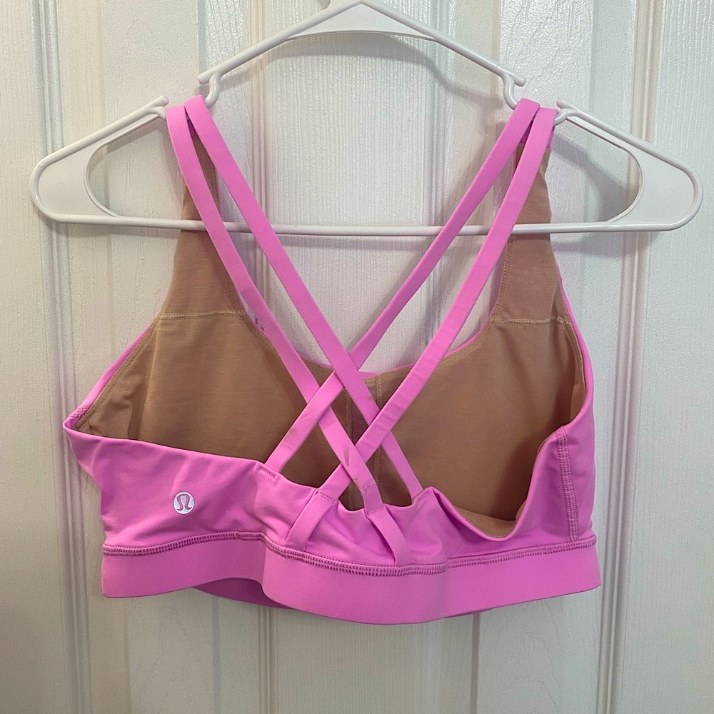 Lululemon Energy Bra Medium Support, Velvet Dust